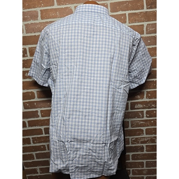 UNTUCKit Men's Shirt XXXL‎ Regular-Fit Short Sleeve Button-Up Casual Shirt Dad - Picture 6 of 9